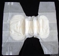 Disposable adult diaper