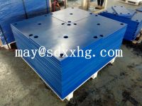 multicolored plastic Very Low Coefficient of Friction uhmwpe facing steel fender panels /fender pads