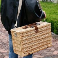 Premium Wicker Hamper with Straps