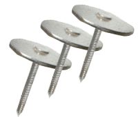 plastic cap nails @steel cap nails