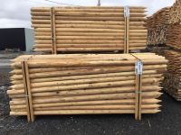 Northern white cedar posts pickets tree stakes wood logs