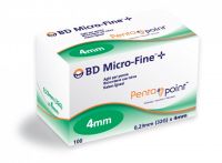 BD Micro-Fine Pentapoint 4mm (32G) 100 needles