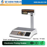 Tp-30d Electronic Pricing/ Computing Scale, Supermarket Retail Cash Register/ Price System Scales, Receipt/ Bill Printing Lcd Weighing Support Arabic/ Spanish/ Hindi