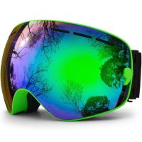 PROPRO Ski Goggles, Snowboard Goggles UV Protection, Snow Goggles Helmet Compatible for men women boys girls kids, Anti fog OTG