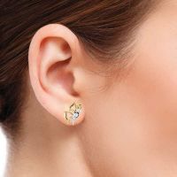 STUDDED BUTTERFLY EARRING