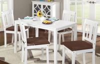 Malaysia Solid Rubberwood Vesta 1+4 Dining Set