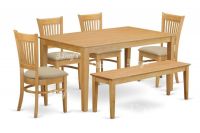 Malaysia Solid Rubberwood Iris1+6 Dining Set with Bench