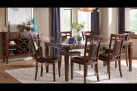 Malaysia Solid Rubberwood Gorman 1+6 Dining Set