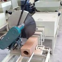 Wood Pallet feet extruding machine