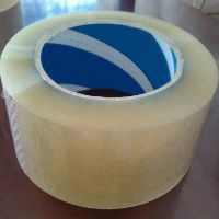 Transparent blue and white color reflective bopp acrylic tape with high adhesion