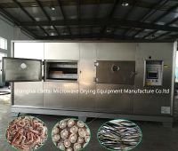 seafood dehydrator Microwave Vacuum Low Temperature Dehydration Machine