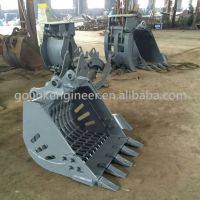 china excavator rock bucket excavator crusher bucket