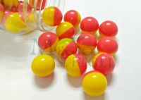 Double color PEG 0.5c paintballs, paintball ammo, paintball pellet, recreational grade