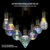 3d Fireworks Decorative Light Bulbs 