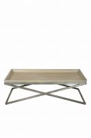 coffee table metal and wood Tristan