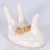 2017 Factory Direct Wholesale Butterfly Sharp 18k Gold Beautiful Designed Earring For Women