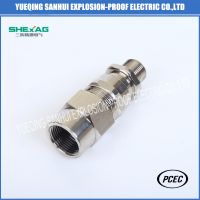 Metal Male thread,and female thread cable gland IP68 for armored cable