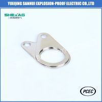 Brass cable gland earth tag
