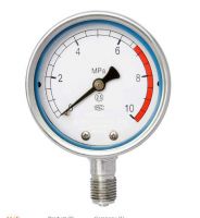 High quality stainless steel pressure gauge