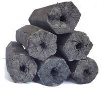 Hardwood Sawdust Hexagonal Charcoal Briquettes