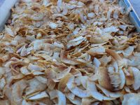 Natural Healthy Dried Coconut Chips