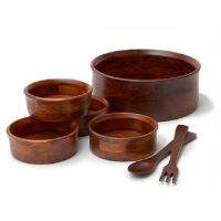 Vietnamese wooden bowl set