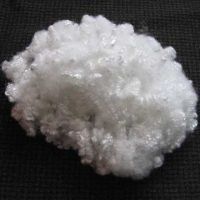 Hollow conjugate silicon polyester fibre