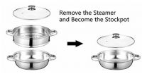 Steamer Pot Set With Lid