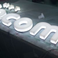 Super Bright Acrylic Frontlit Dimensional Characters Letters Sign Board Designs For Shops