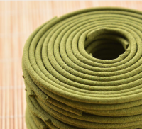 Natural Aroma Incense Coil Greentea Scent