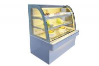 Curved Glass Commercial Bakery Showcase K1472