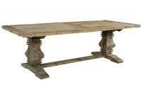 recycled elm dining table