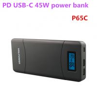 2017 Hot Sell 20000mah Type-c Power Bank Quick Charge 3.0 For Notebook 12v Output With Lcd Screen