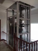 Glass Home Lift For Villa Use