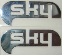 Nickel badges, electrolytic logo,electrolytic badge mark