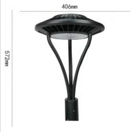 OEM ETL DLC listed Pole Mounted post top LED street  Garden light Lighting 30W-60W Led pole lights