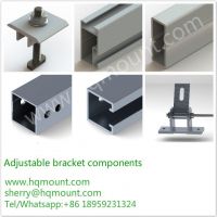 Adjustable solar mounting structure system