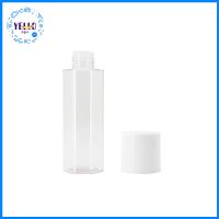 China Supplier Custom Design 100ml 150 Empty Round Decorative Pet Plastic Toner Bottles