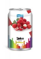 Litchi juice from Vietnam supplier in 330ml can