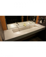 Medium Concrete Ramp Sink and Vanity