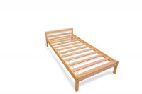 Single Wooden Bed