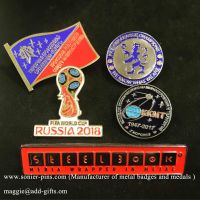 Custom metal badges for sports event  organization clubs free designs direct factory *****
