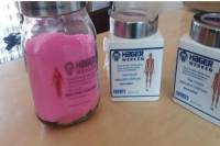 Hager Werken White and pink embalming powder From Germany