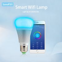 Hot Products Wireless WiFi Remote Switch LED Light Bulb Sonoff for Smart Home Decor