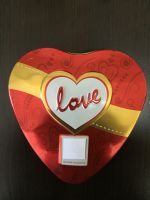 Love tin Box, heart shape Choco Dragees