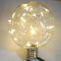 Decorative Led Bulb Holiday Lighting Plastic/glass