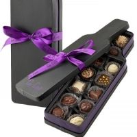 Wine Shaped Milk Chocolate Gift Box