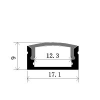 Led Linear Lamp Shade Aluminum Profile For Led Strip