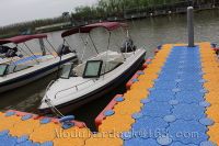Marine plastic boat Floating Dock floating pontoon from ningbo jiayi marine