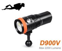 Orcatorch D900V Dive Light for Photographers and Videographers